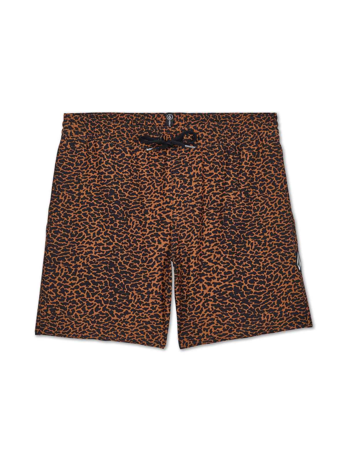 Szorty kąpielowe VOLCOM Melange Trunk 17 brązowy