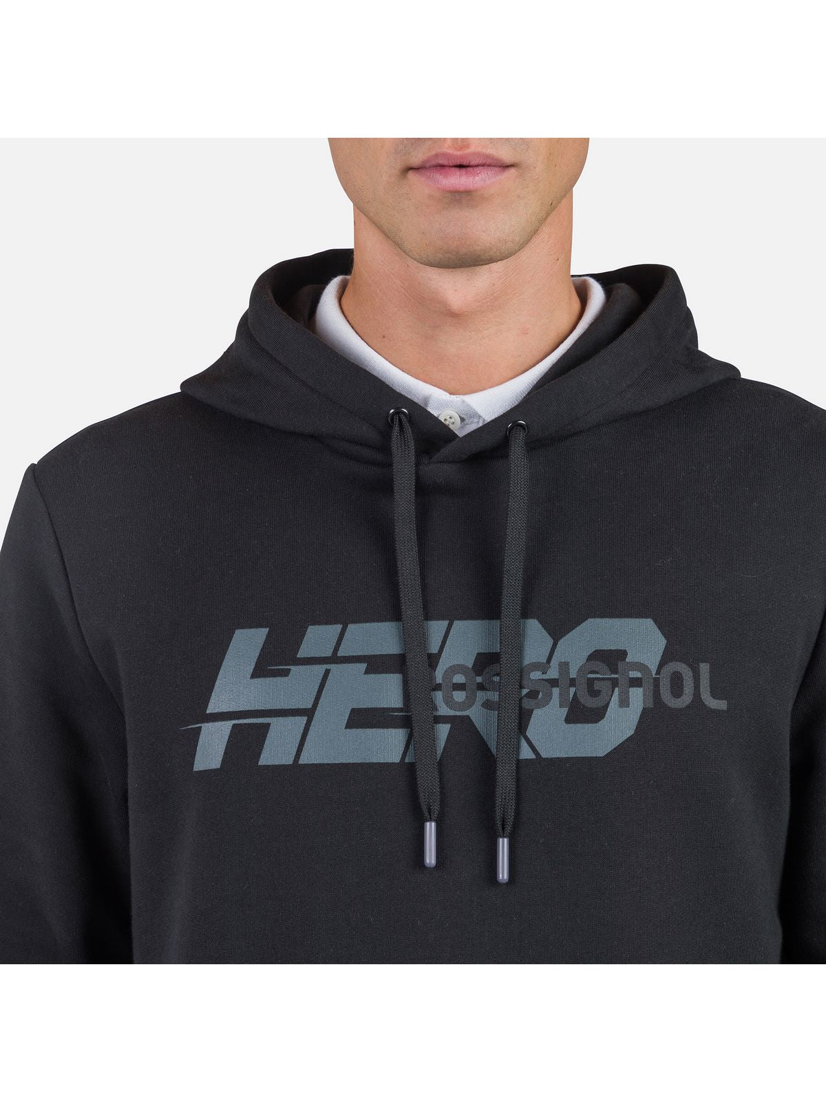Bluza sportowa męska Rossignol New Hero Hoodie czarna - Adventure Sports