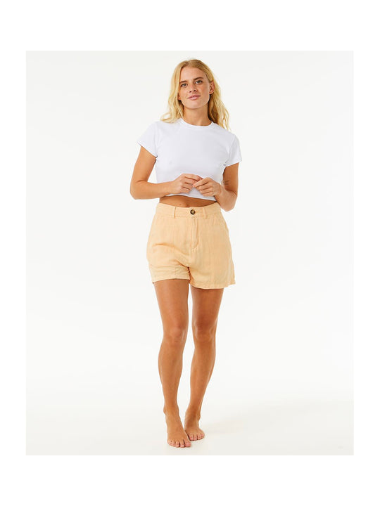 SZORTY RIP CURL PREMIUM LINEN SHORT pomarańczowy - S - Szorty - Adventure Sports
