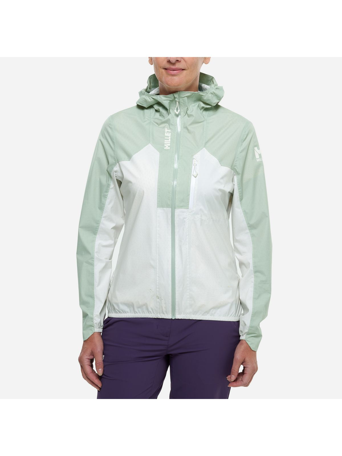 Kurtka damska MILLET Wanaka Light 2.5L Jkt W pastelowy zielony
