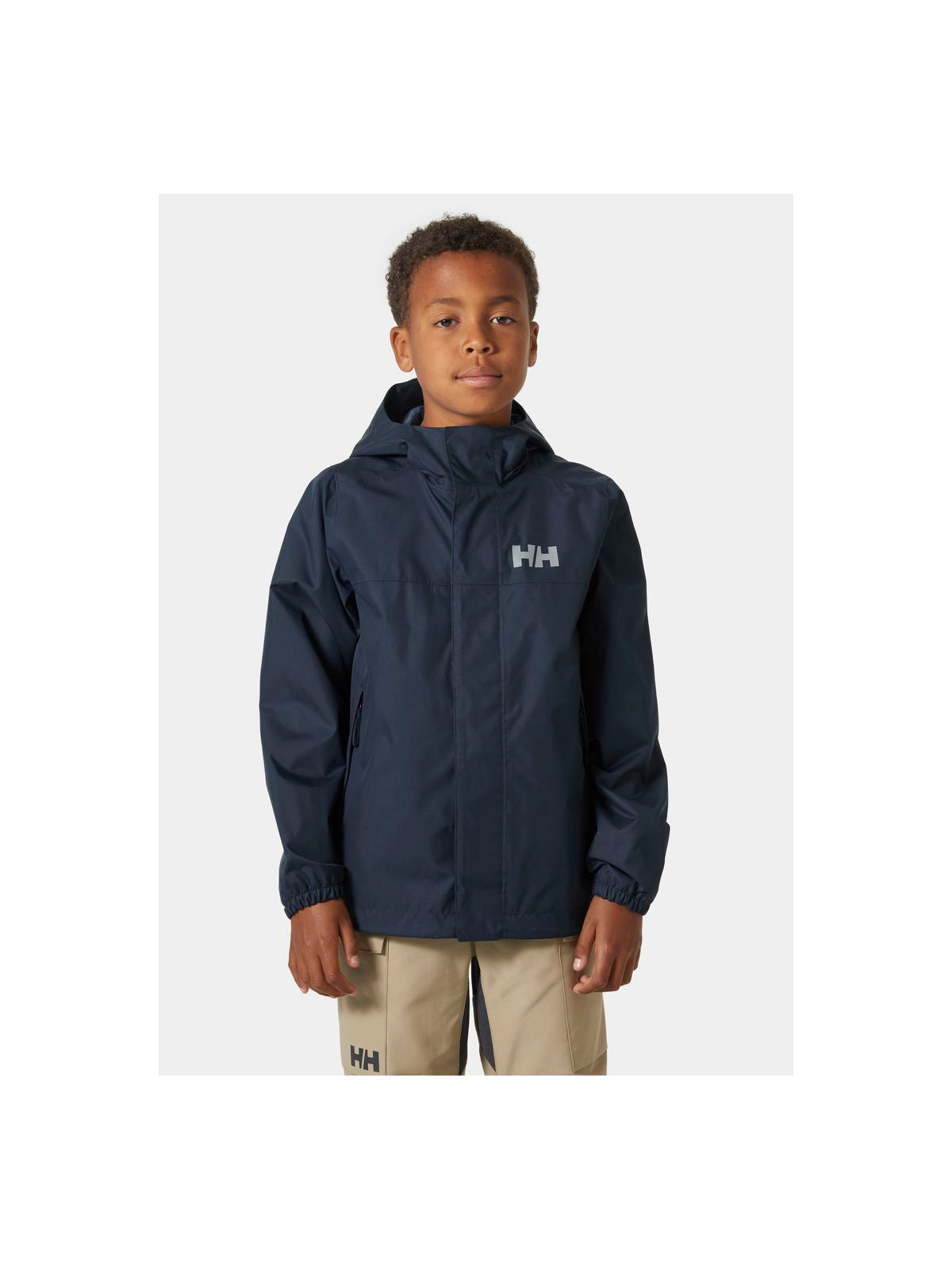 Kurtka HELLY HANSEN Jr Vancouver Rain Jacket granatowy - Adventure Sports