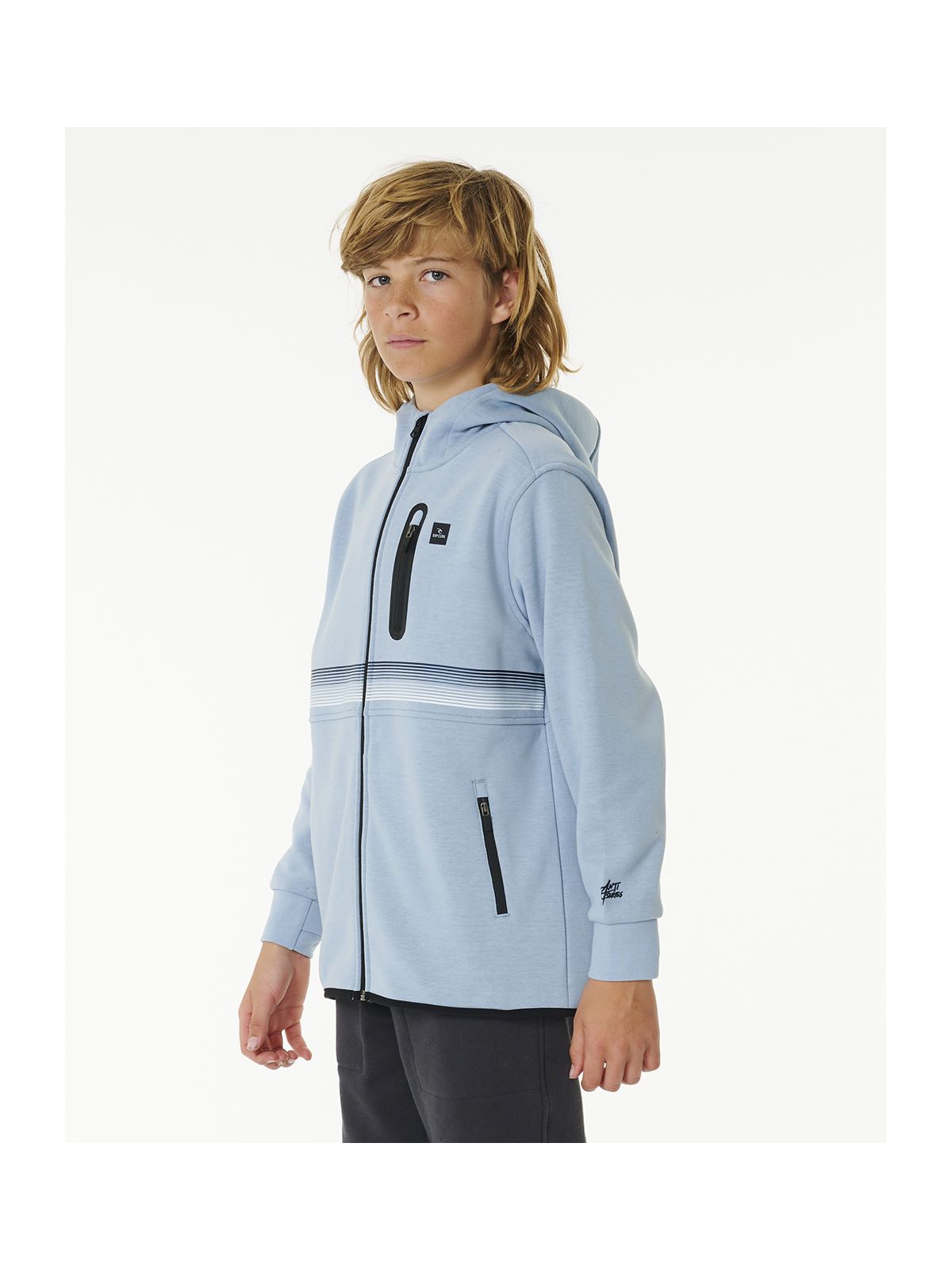 Bluza chłopięca RIP CURL Anti Series Departed Zip -Boy niebieski - Adventure Sports