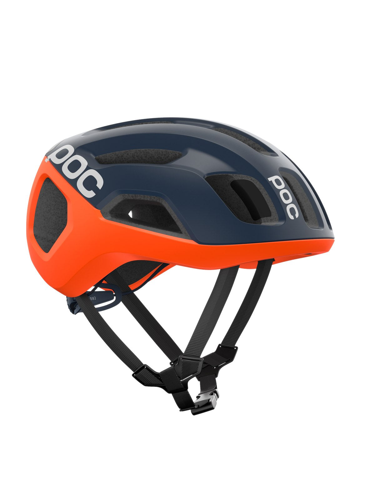 Kask rowerowe POC Ventral Air MIPS granatowo pomarańczowy