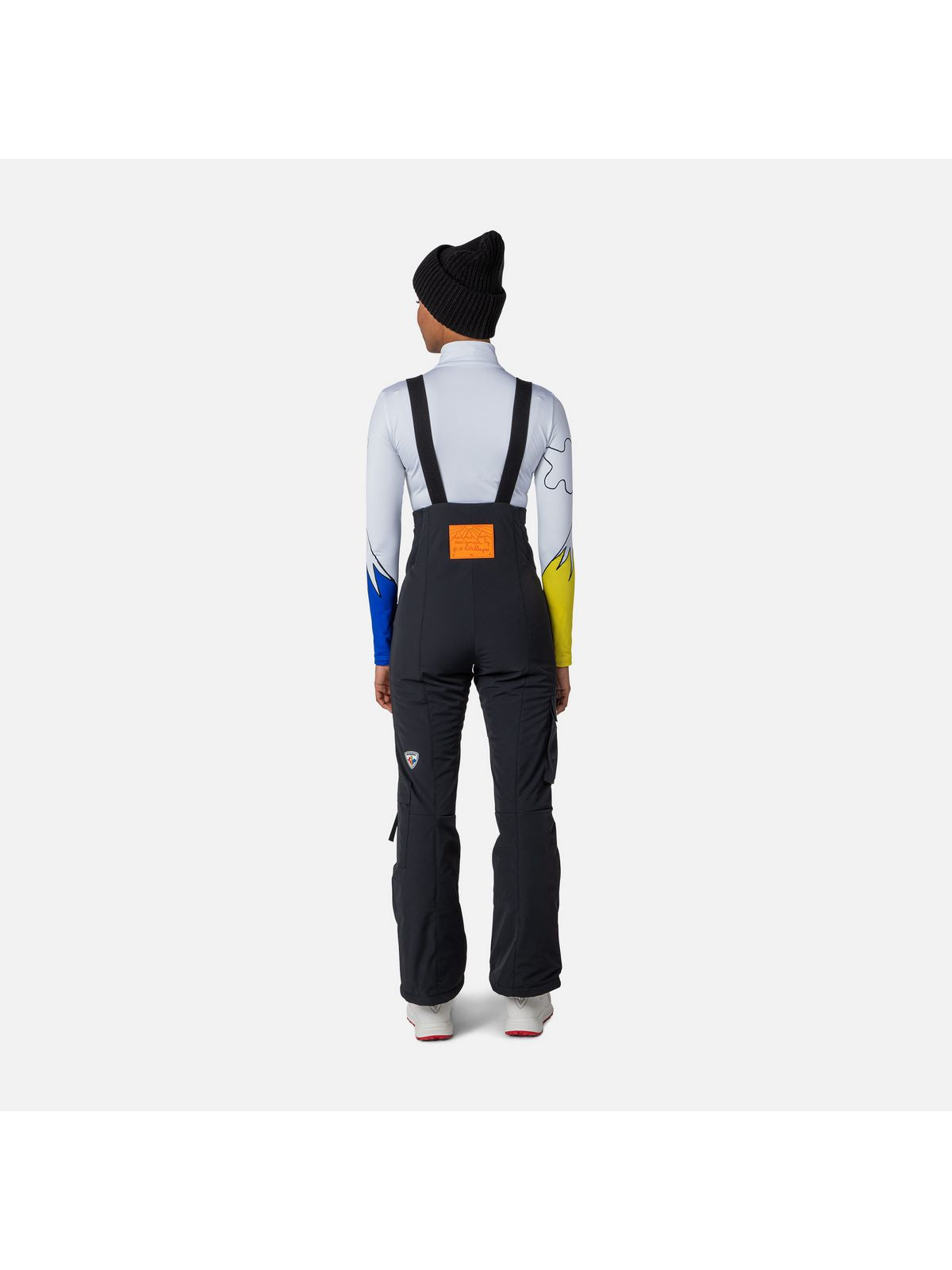 Spodnie narciarskie damskie Rossignol W Bib Insulated Pant czarny - Adventure Sports