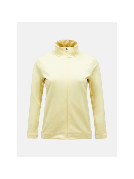 Bluza PEAK PERFORMANCE Rider Tech Zip Jacket Women żółty - Adventure Sports
