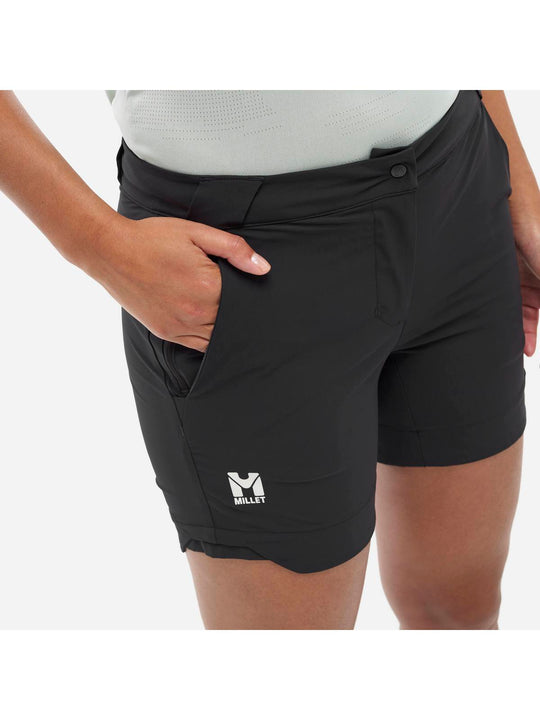 Szorty MILLET UBIC STRETCH SHORT W czarny - Adventure Sports
