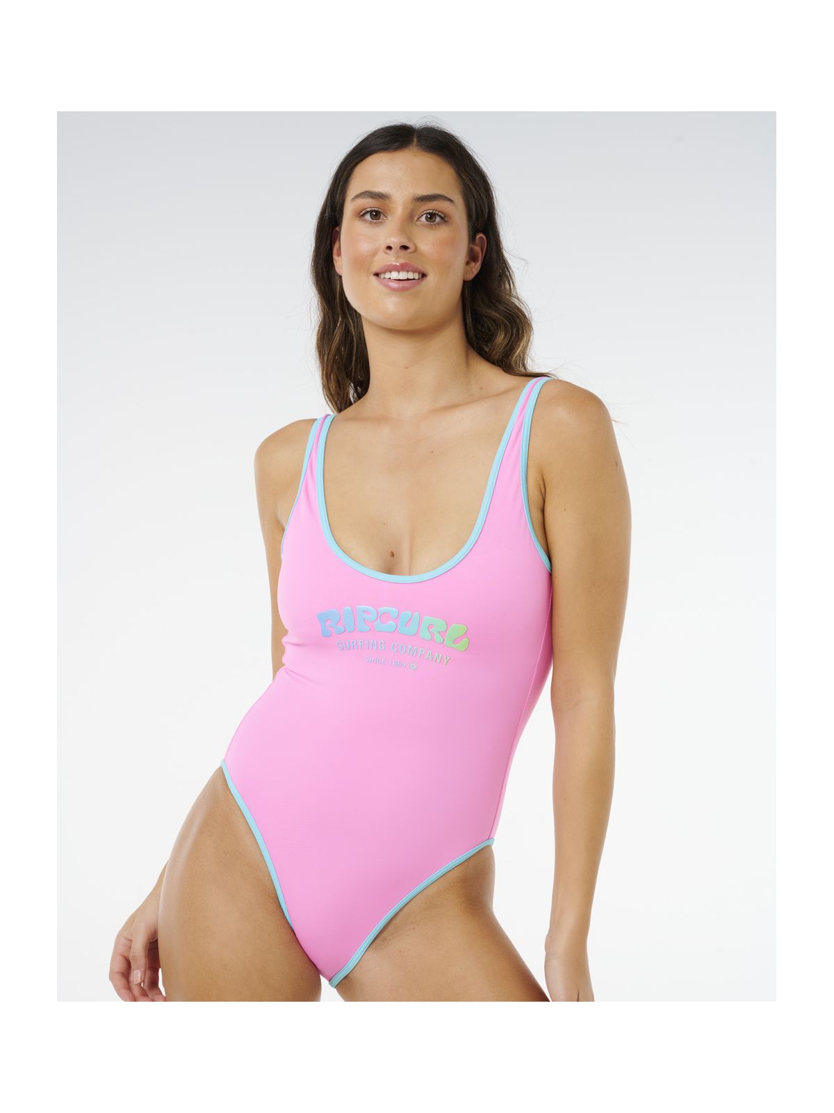 Kostium damski RIP CURL Surf Puff 1 Piece różowy