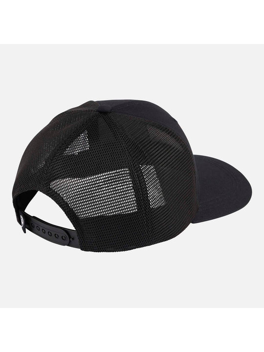 Czapka z daszkiem ROSSIGNOL Mid Crown Trucker Cap czarna
