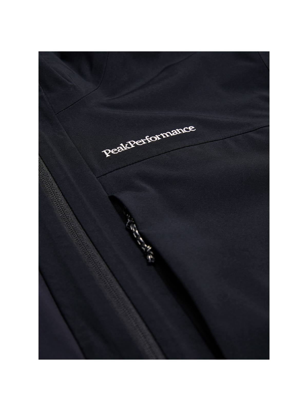 Kurtka męska Peak Performance M Ascent Softshell Jacket czarna - narciarska - Adventure Sports