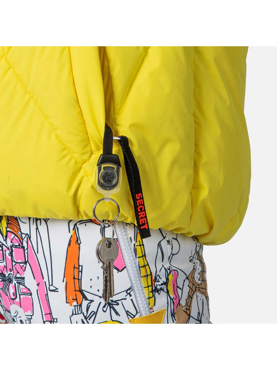 Kurtka puchowa narciarska Rossignol W Lumy Down Bomber Jkt żółty - Adventure Sports
