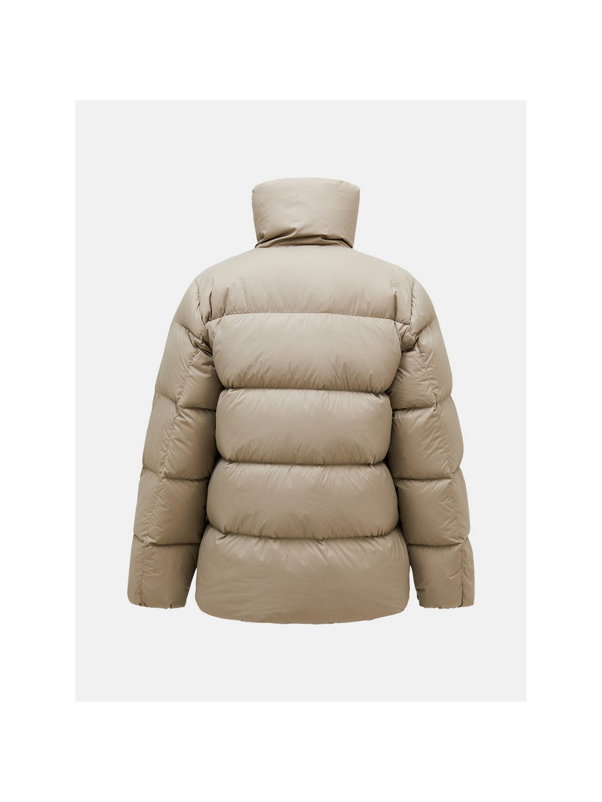 Kurtka puchowa Peak Performance W Down Puffer beżowy - narciarska - Adventure Sports