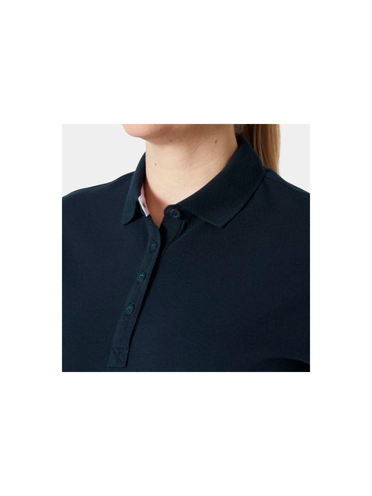 Koszulka HELLY HANSEN W Crew Pique 2 Polo granatowy - Adventure Sports
