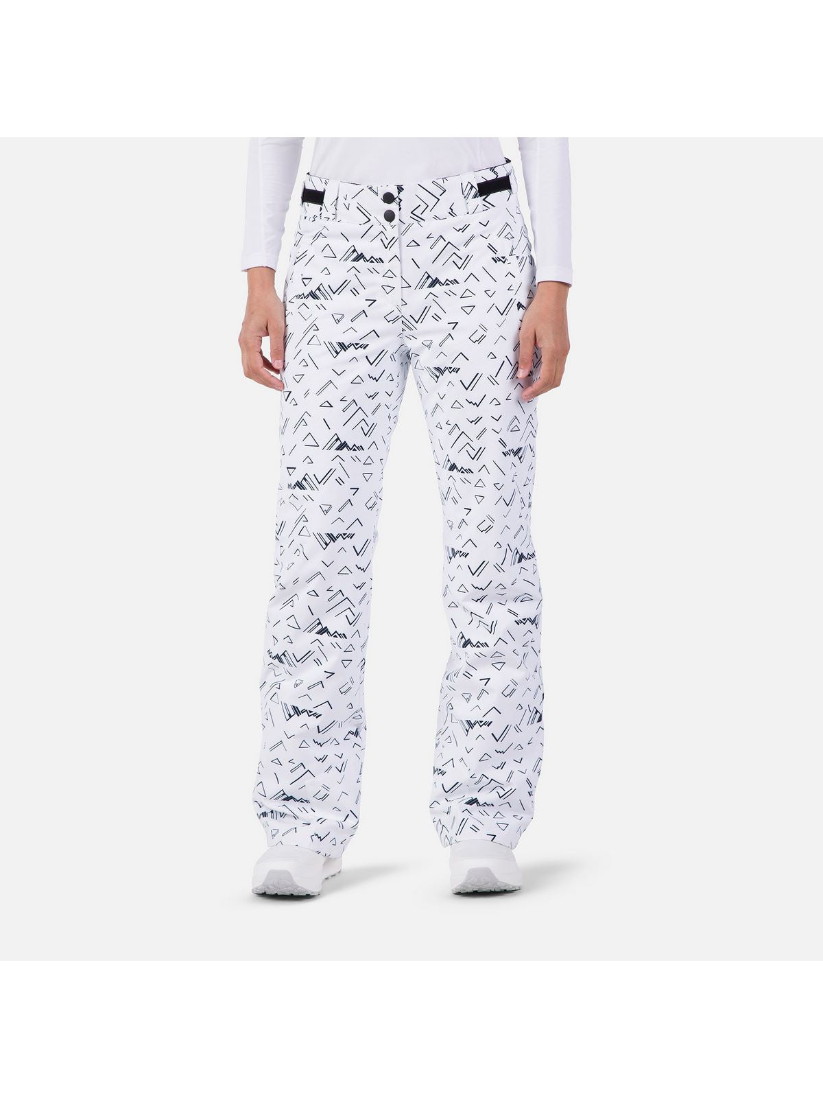 Damskie spodnie narciarskie Rossignol W Staci Pr Pant biały - Spodnie - Adventure Sports