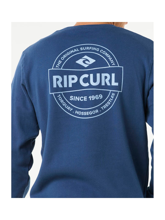 Bluza męska RIP CURL Stapler Crew granatowa
