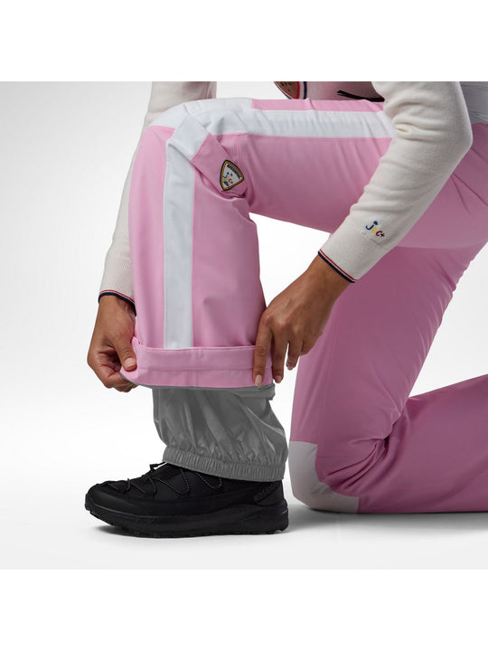 Spodnie narciarskie damskie ROSSIGNOL W Jcc Valdiz Ski Pant różowe
