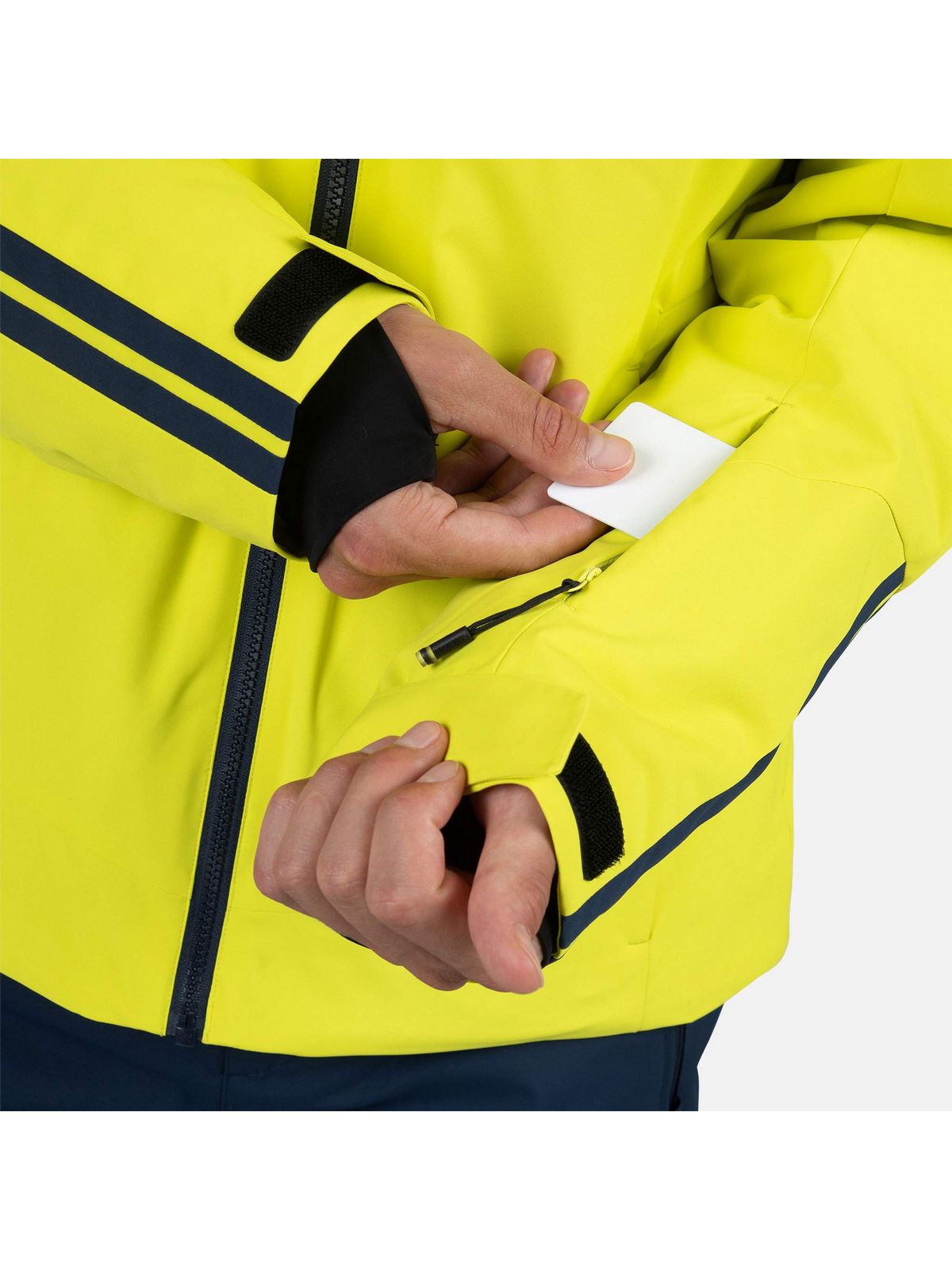Kurtka narciarska męska Rossignol Strawpile Jkt zielony - Adventure Sports