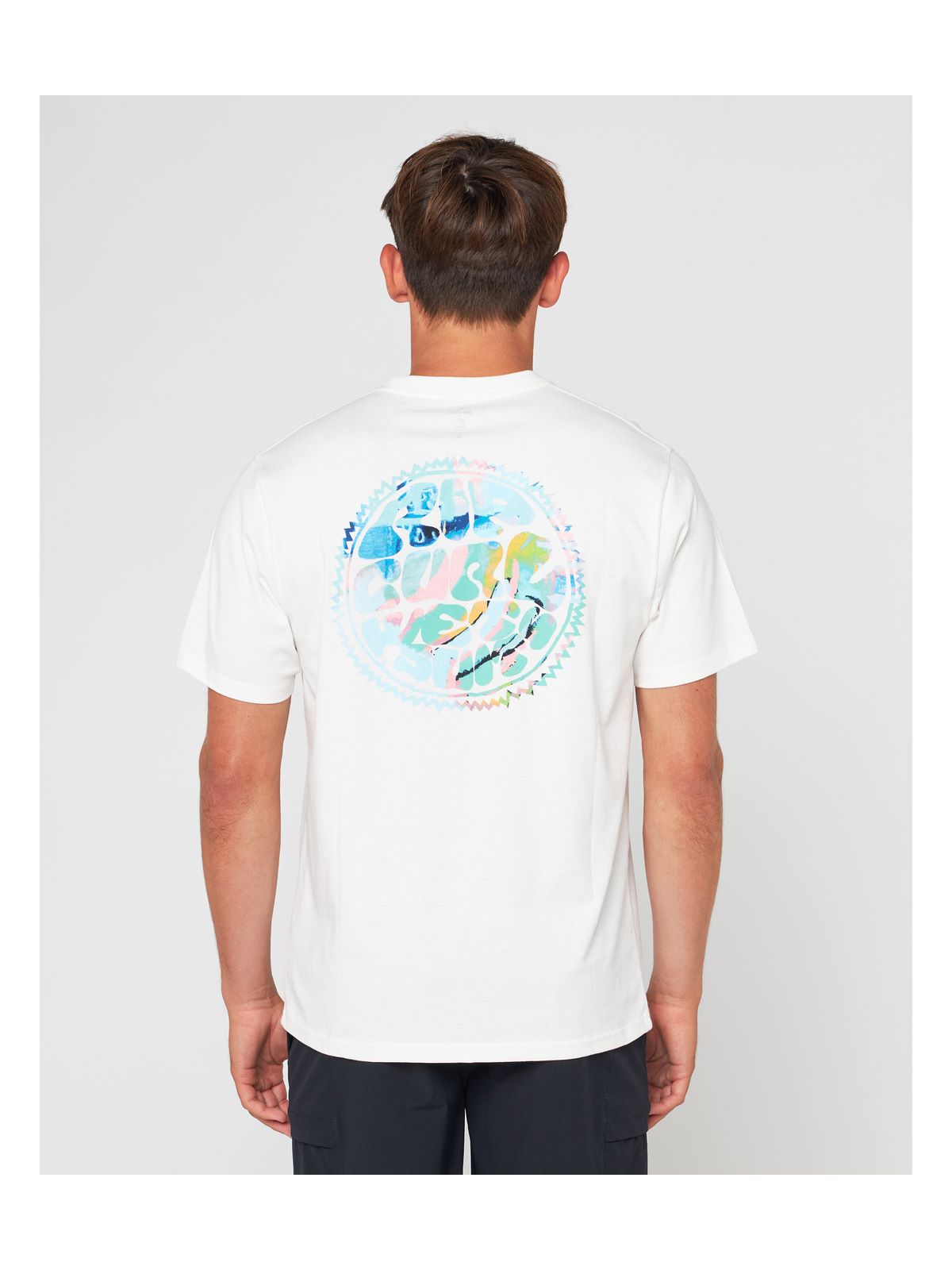 Koszulka RIP CURL Ripcurl X Ba Bapt Wetty Tee biały - Adventure Sports