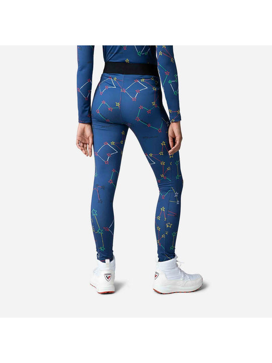 Legginsy Rossignol W Booster Tights niebieski - Adventure Sports
