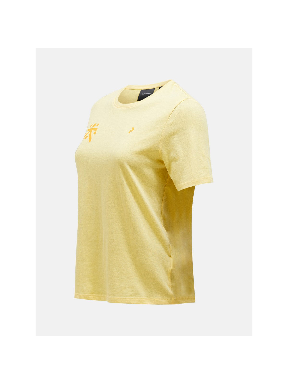 Koszulka PEAK PERFORMANCE Explore Graphic Tee Women żółty - Adventure Sports