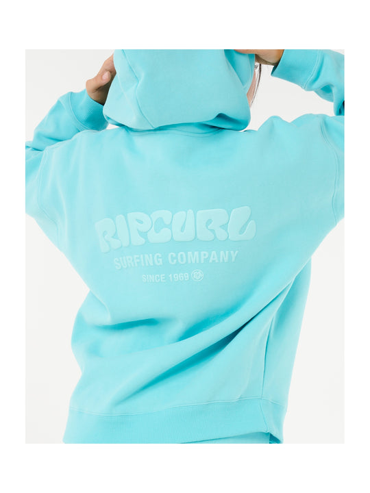 Bluza damska RIP CURL Surf Puff Heritage Hood niebieski
