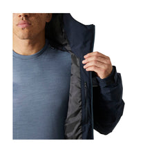 Kurtka narciarska męska HELLY HANSEN PANORAMA 2.0 INS JACKET granatowa
