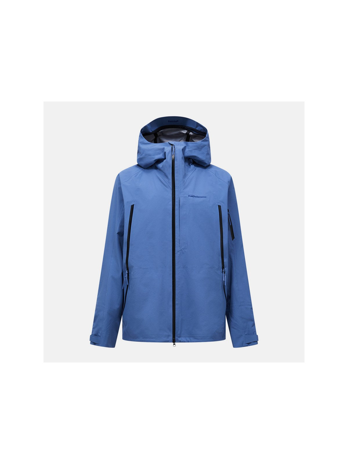 Kurtka narciarska męska PEAK PERFORMANCE Ridge Ace Ski HIPE ACE 3L Shell Jacket niebieska
