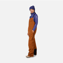 Spodnie narciarskie damskie ROSSIGNOL W Outerlimits Insulated Bib brązowe
