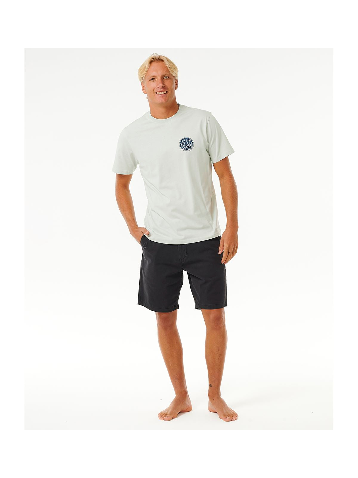 Koszulka RIP CURL Wetsuit Icon Tee Niebieski - Adventure Sports