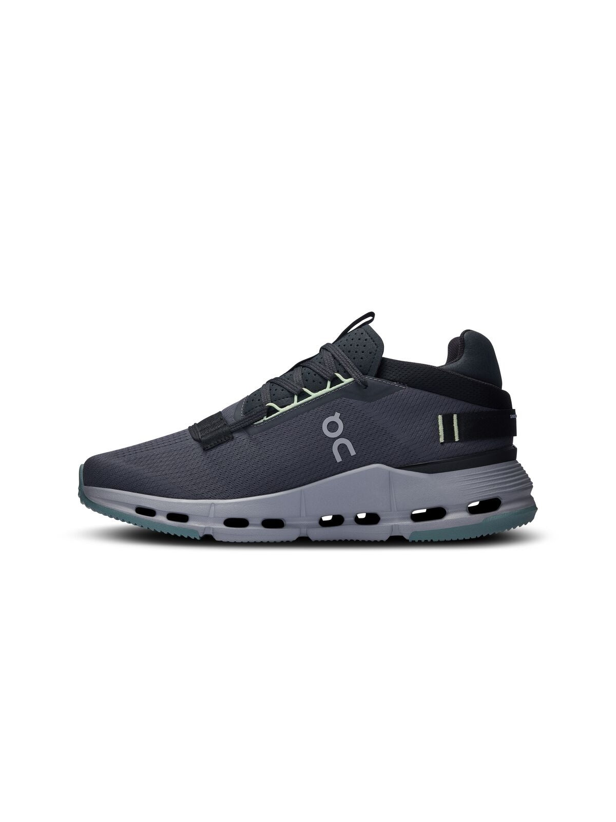 Buty męskie ON RUNNING Cloudnova 2 czarno szare