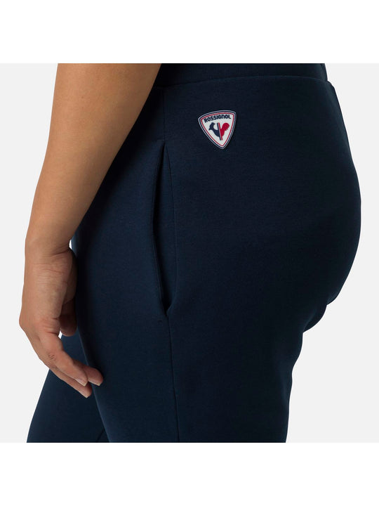 Spodnie dresowe damskie Rossignol W Logo Pant Fl granatowy - Adventure Sports
