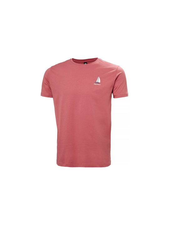 Koszulka HELLY HANSEN SHORELINE T-SHIRT 3. czerwony - Adventure Sports
