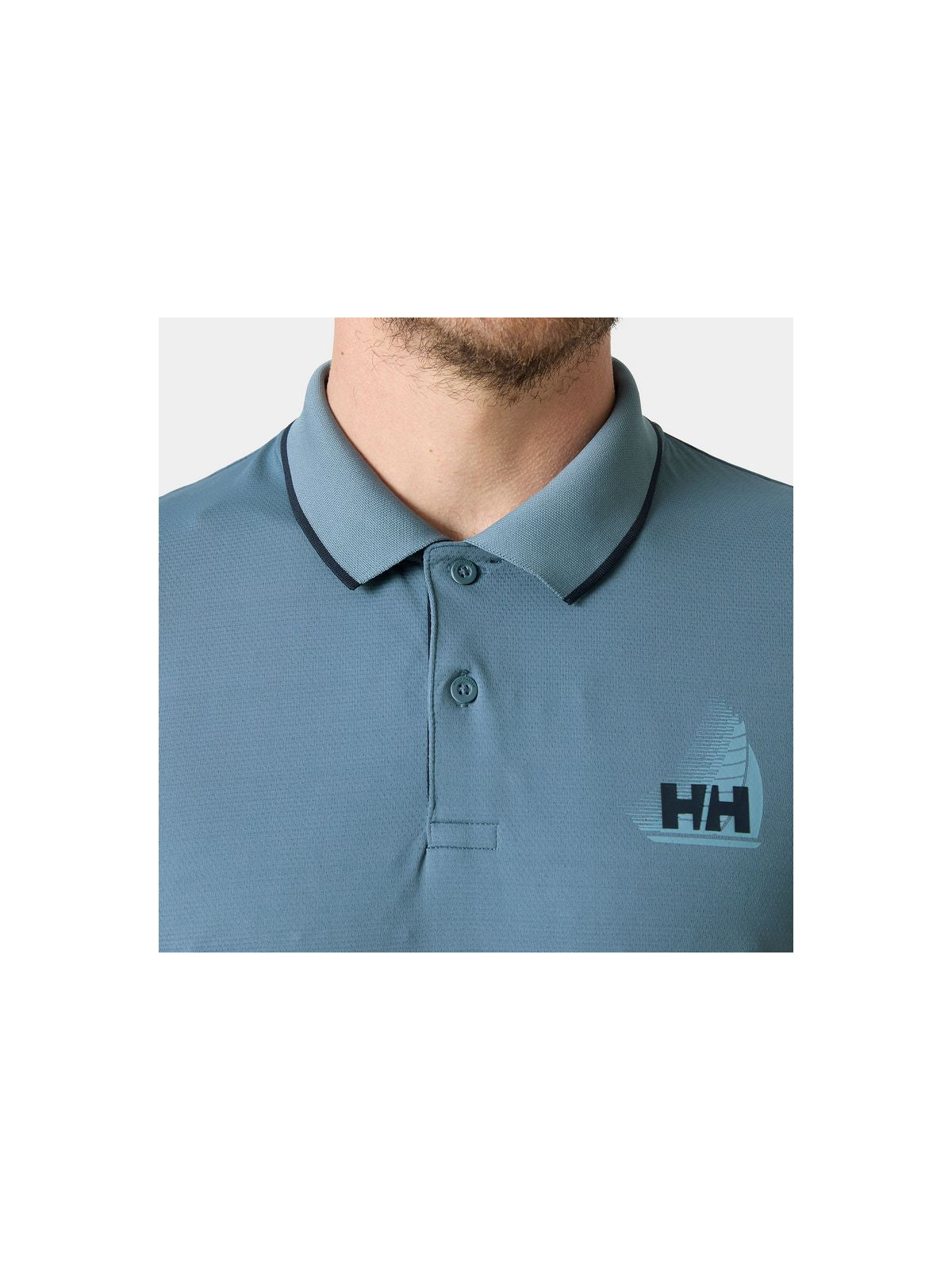 Koszulka męska HELLY HANSEN Hp Figari Polo granatowa