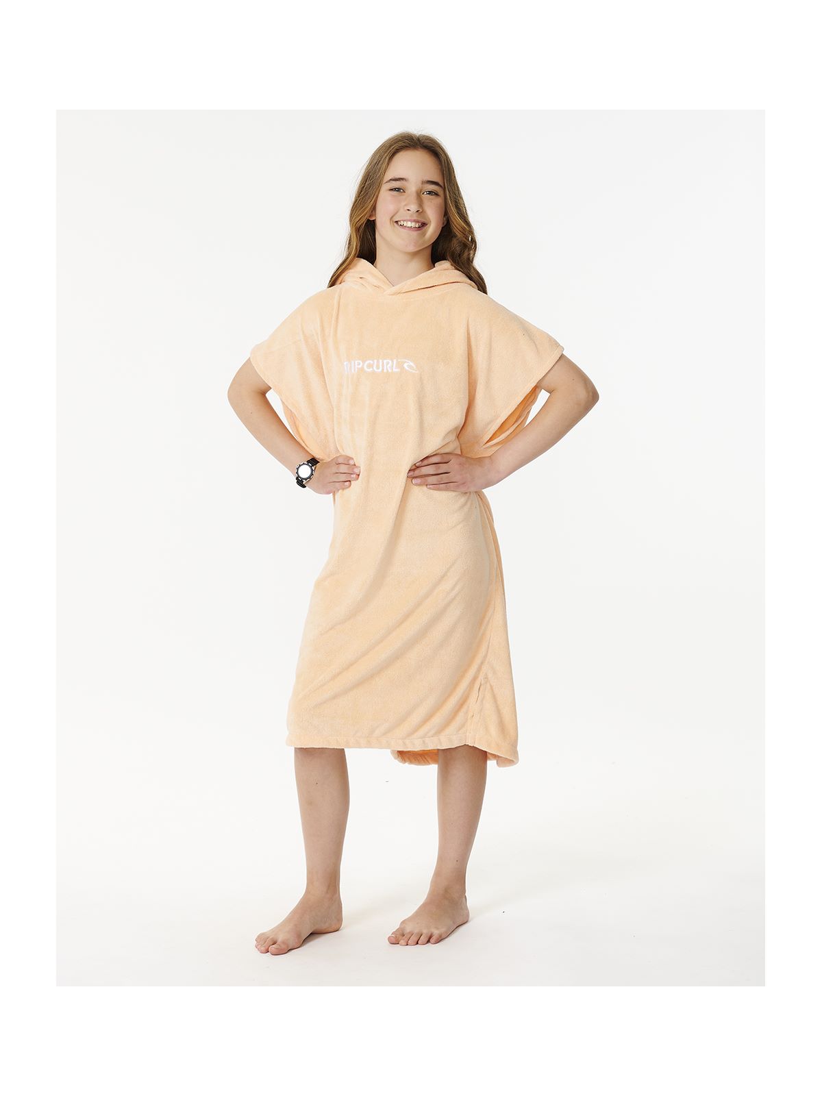 Poncho RIP CURL Classic Surf Hooded Towel Girl różowy - Adventure Sports