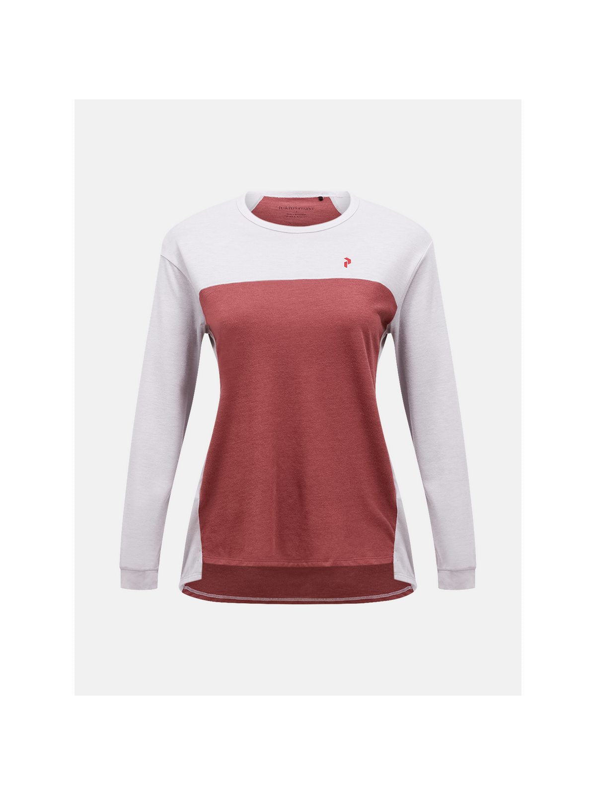 adventuresports koszulka-peak-performance-w-trail-wool-blend-longsleeve-g80180050-n45 front