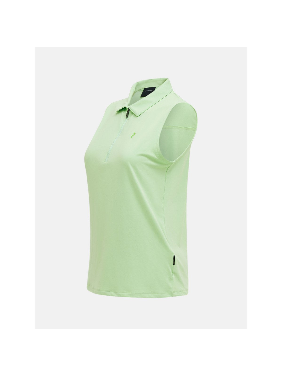 Koszulka PEAK PERFORMANCE W Comfort Zip SL Polo zielony - Adventure Sports