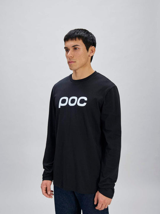 Koszulka longsleeve POC L/S Tee czarna
