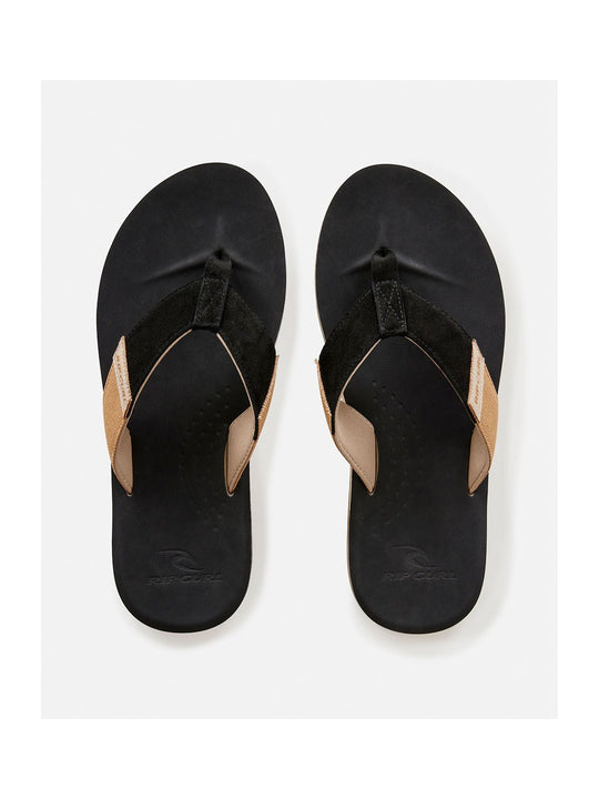 Klapki RIP CURL Oxford Open Toe czarny - Adventure Sports
