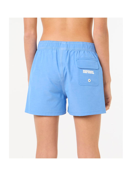 Szorty kąpielowe dziewczęce RIP CURL Island Bliss Boardshort-Girl niebieskie
