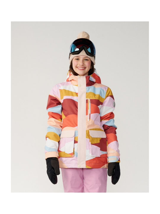 Kurtka juniorska RIP CURL S-Series snake10K Jkt Kids multikolor
