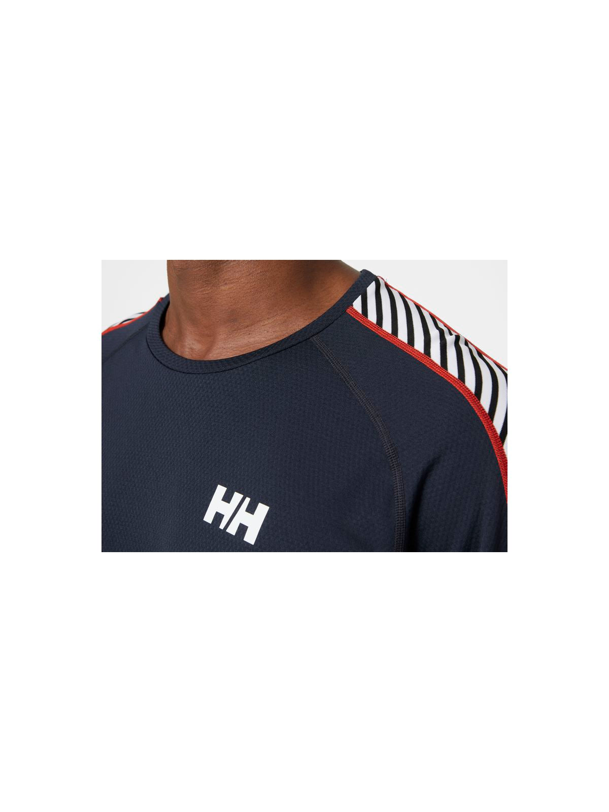 Koszulka Helly Hansen Lifa Active Stripe Crew granatowy - Adventure Sports