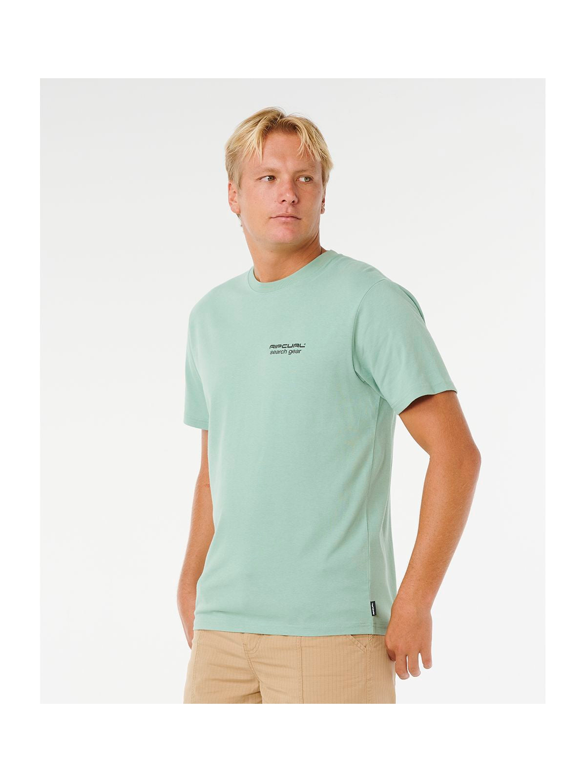 Koszulka męska RIP CURL Vaporcool Search Peak Tee zielona