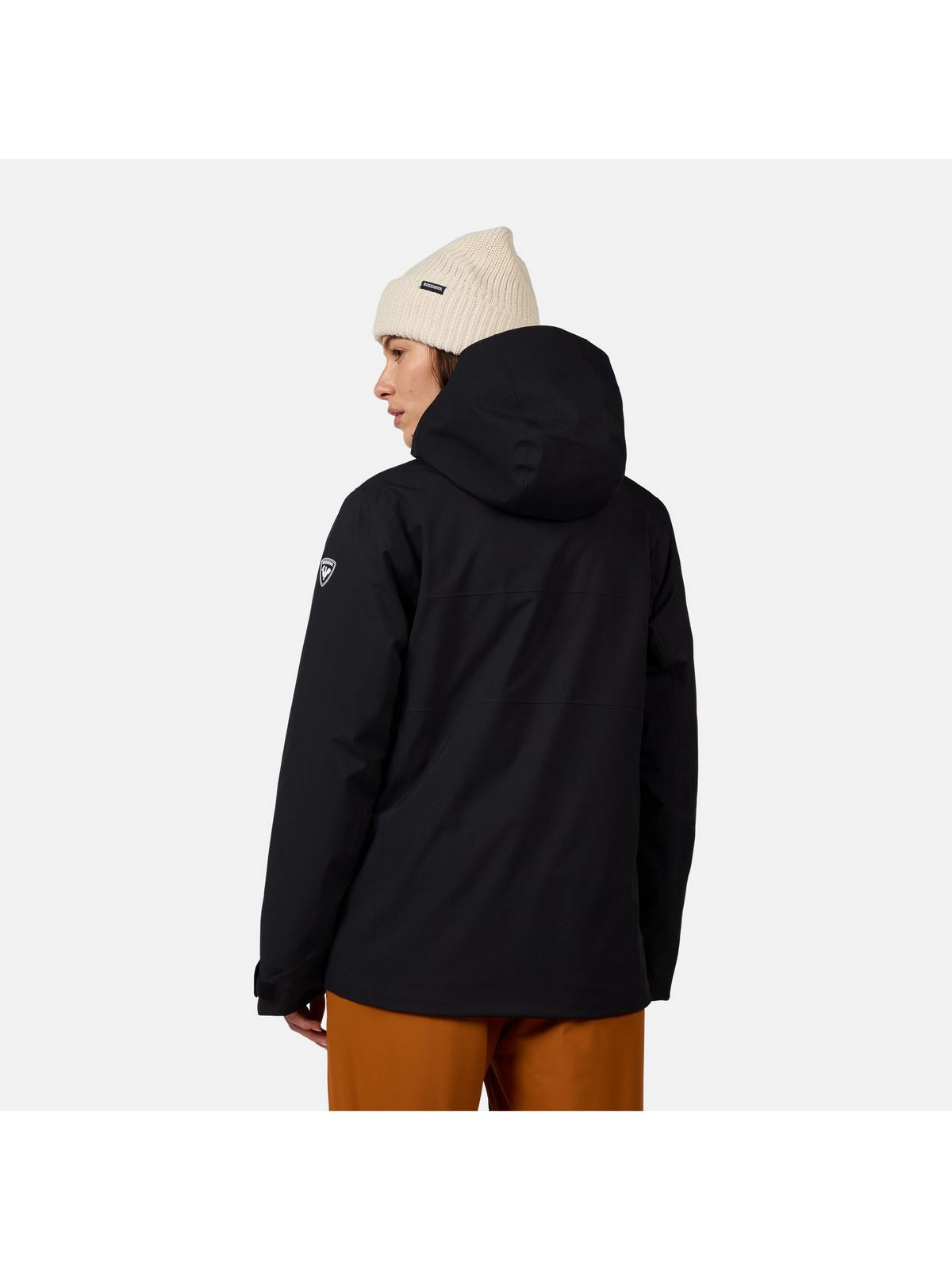 Kurtka narciarska damska ROSSIGNOL W DESAFIO 2L SHELL JKT czarna