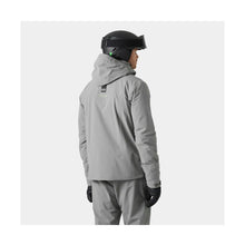 Kurtka narciarska męska HELLY HANSEN ALPHA LIFALOFT JACKET szara
