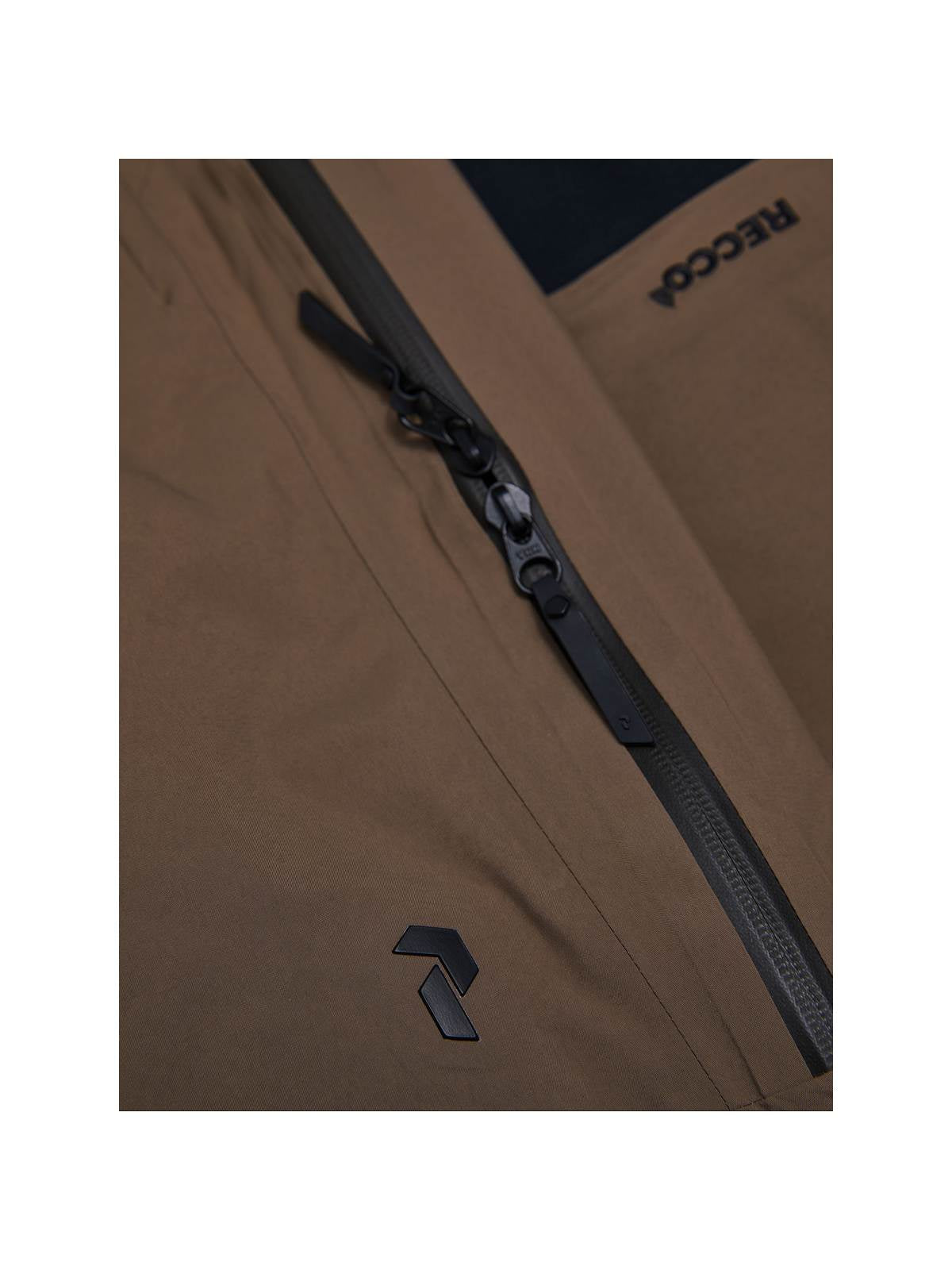 Spodnie narciarskie damskie PEAK PERFORMANCE Alpine GORE-TEX 2L Insulated Shell Pants brązowe