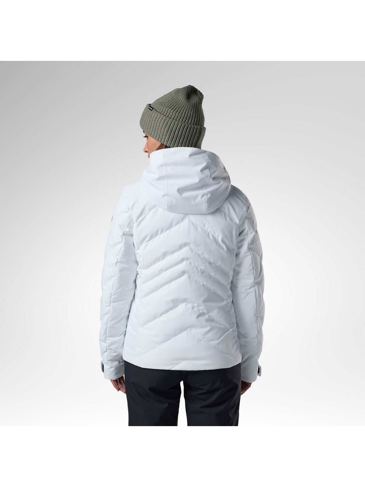 Kurtka narciarska damska ROSSIGNOL W Staci Nf Insulated Jkt biała