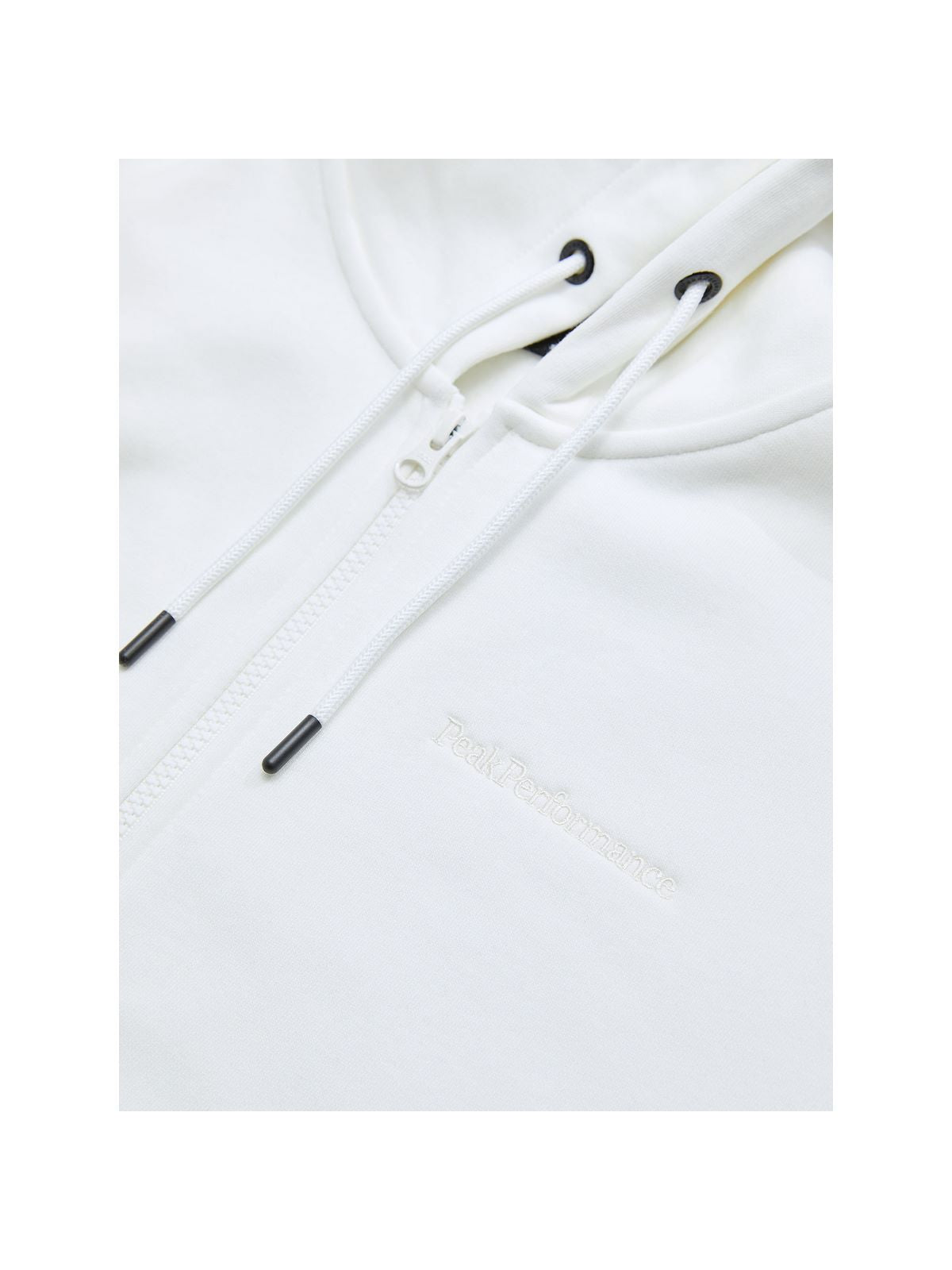 Bluza Peak Performance W Original Small Logo Zip biały - Adventure Sports