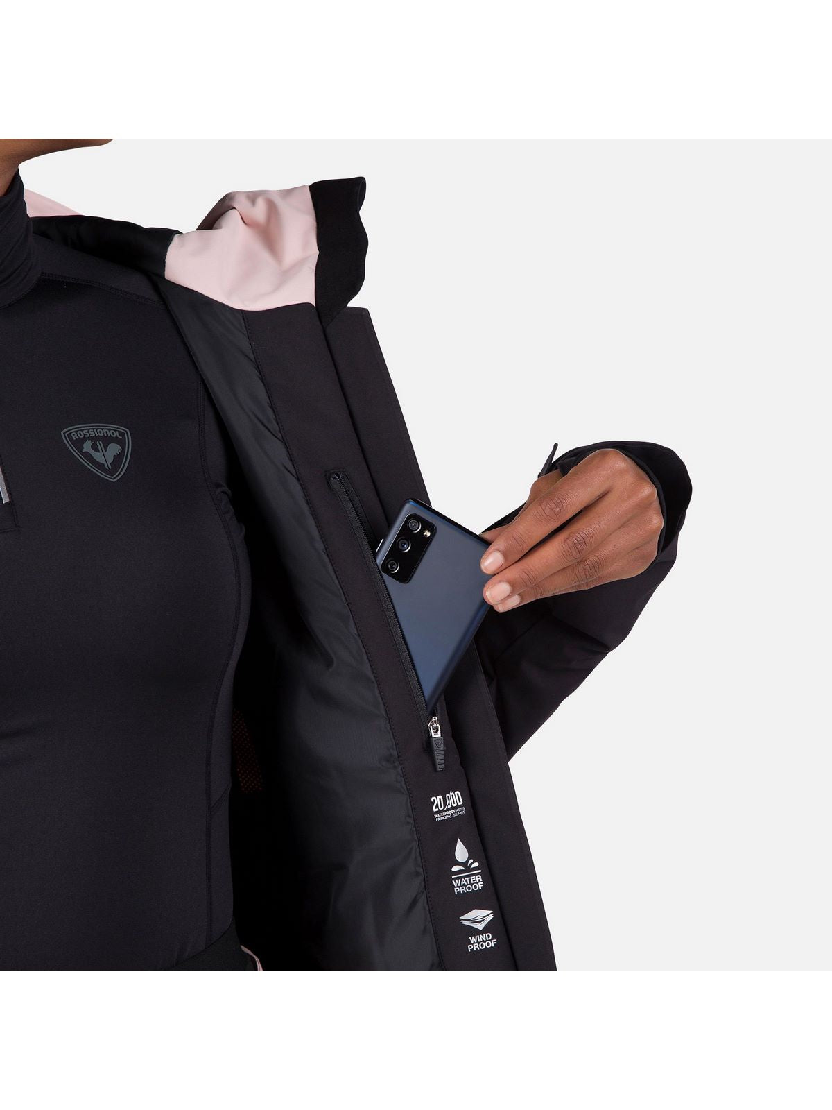 Damska kurtka na narty Rossignol W Corbet’S Jkt czarny - Kurtka - Adventure Sports