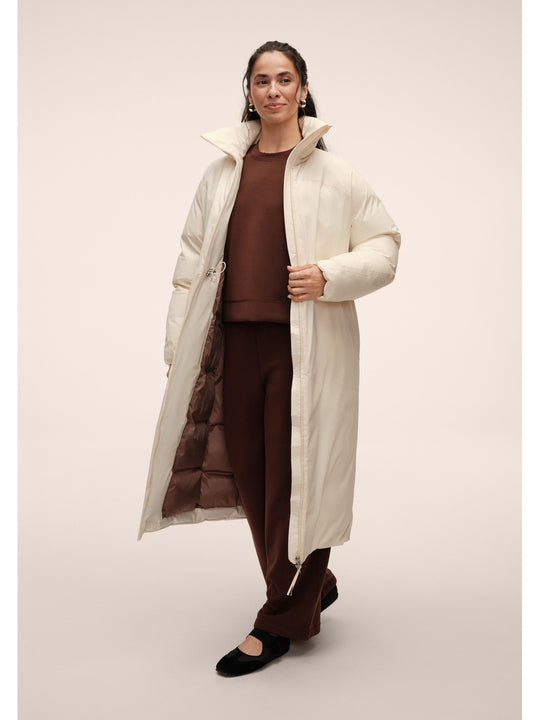 Spodnie damskie CASALL Peachy Straight Leg Jogger brązowe
