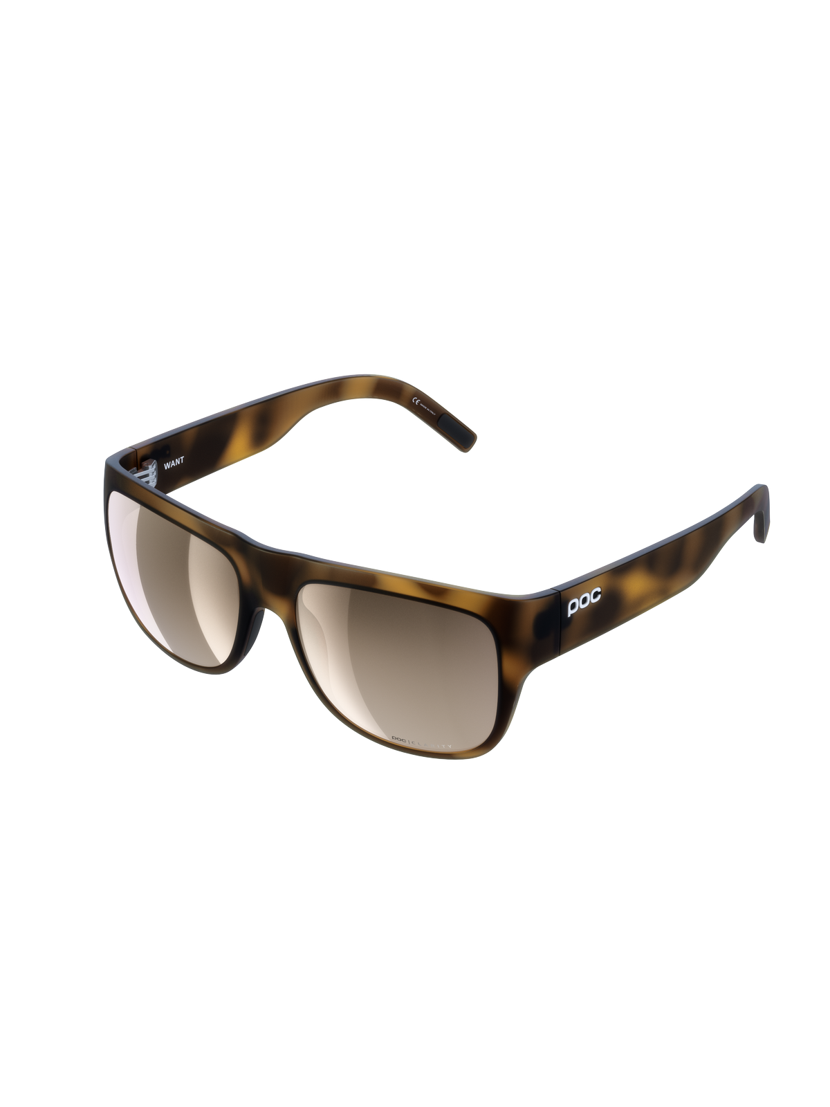 Okulary POC WANT brązowy - Clarity Trail | Brown/Silver Mirror cat 2 - ONE SIZE - Adventure Sports