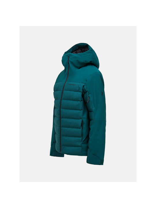 Kurtka narciarska damska Peak Performance Shred Down Ski Jacket zielona
